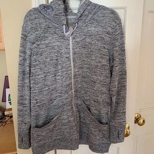 Athleta Long Zip Sweater